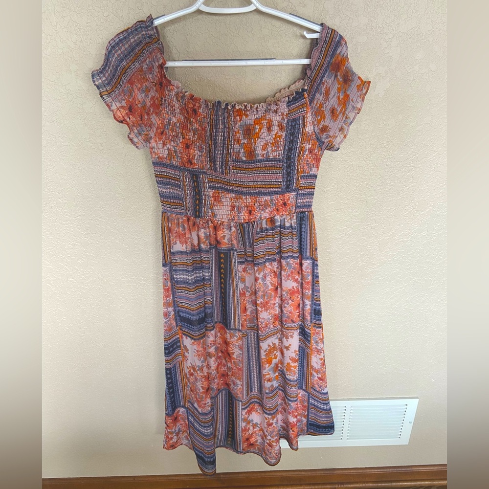 Off the shoulder/On the shoulder Maxi Dress